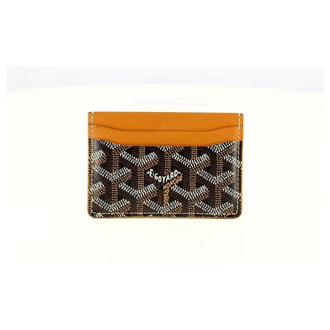 goyard brown card holder|Card holders .